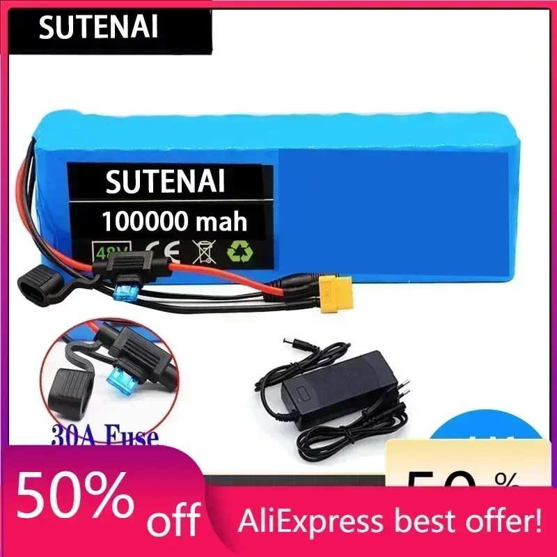 

Long-Lasting 13S3P 48V100Ah Electric Vehicle 18650 Lithium Battery Pack with Safety Features