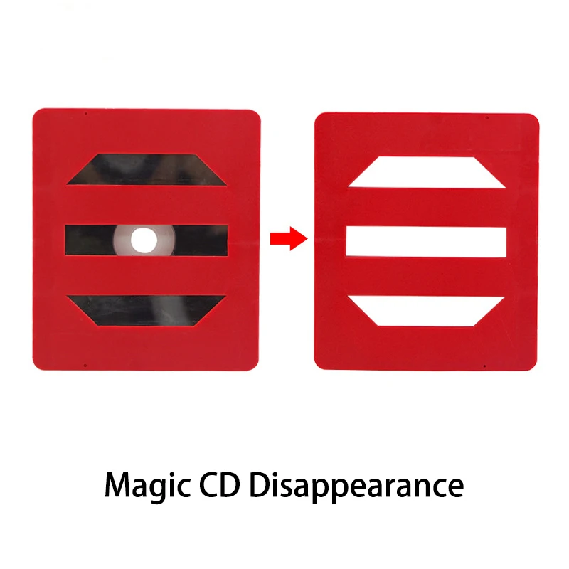 

Magic CD Disappearing Vanishing Magic Tricks Stage Magic Prop Easy To Do for Beginner