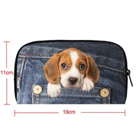 Funny Pocket Dog Wallets Pocket Pet French Bulldog Beagle Dachshund Pug Dogs Credit Card Holder Money Bags Cute Clutch Pouch 2