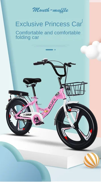 Selfree nuova bici pieghevole pedale bici scuola primaria studente