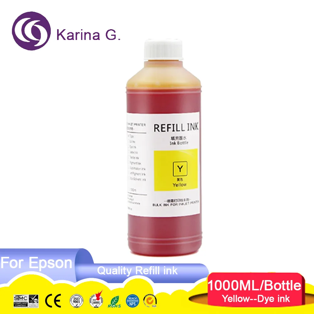 1000ML/bottle 312XL 314XL 378XL 478XL T0821 T0791 85N Refill Dye Ink for  Expres