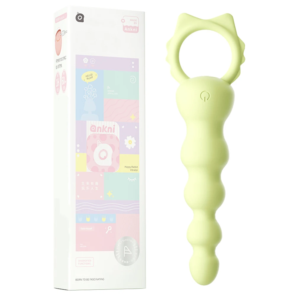 Anal Beads Vibrator Butt Plug Dildo Prostate Massager Female Masturbator Vagina Stimulator Sex Toys For Women Men Adult Supplies