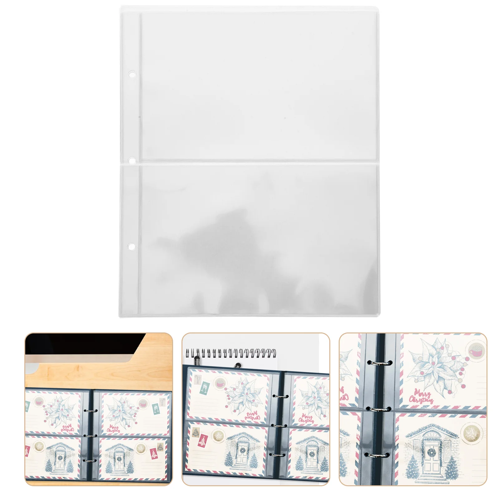 

Banknote Collection Book Money Pages Stamp Display Loose Leaf Transparent Banknotes Bags Pvc Holder Collectors Books