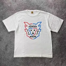 

Human Made T-shirt Cotton Print Men Women 1:1 High Quality Short Sleeve HUMAN MADE Couple Oversized Tee Tops