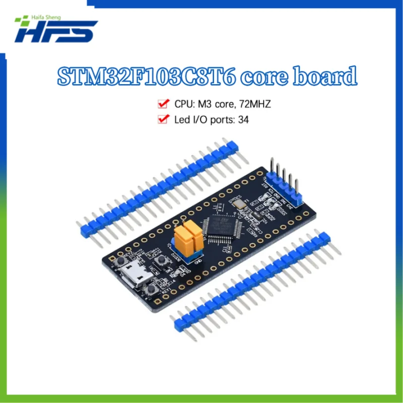 

YEHUO STM32F103C8T6 ARM STM32 Original chip Minimum System Learning Development Board Module For Arduino 32F103C8T6