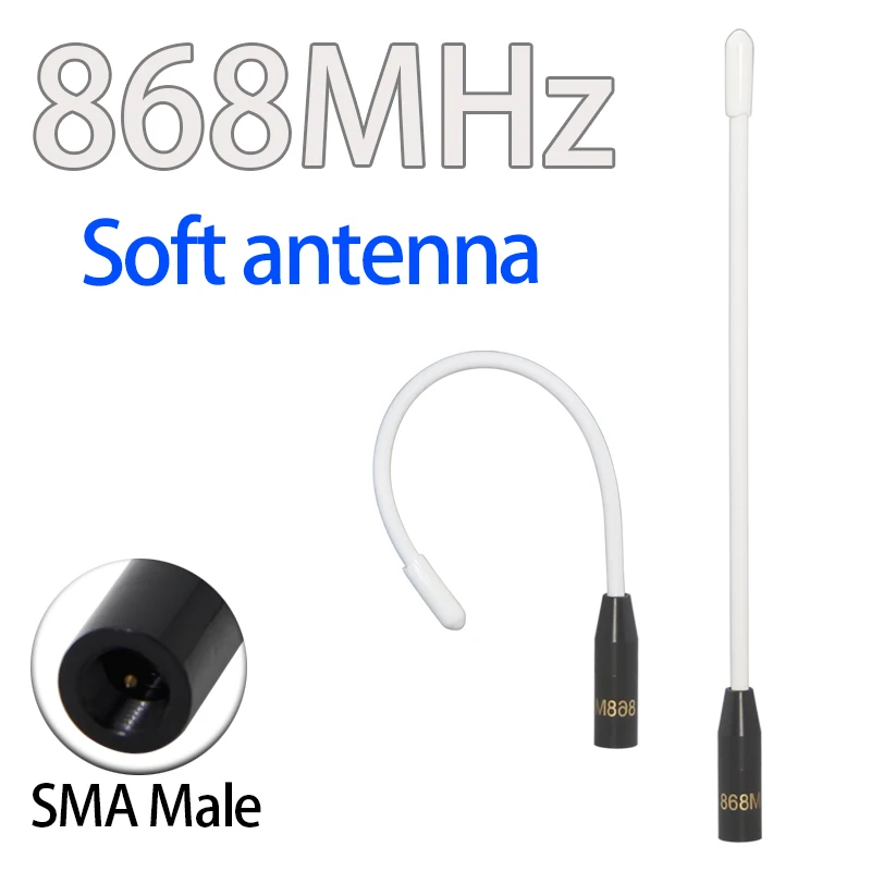 LoRa 868MHz Meshtastic 안테나 863-870MHz 869MHz ESP32 보드용 SMA 커넥터 Lora32u4 II 인터넷 WiFi 안테나 낮은 VSWR