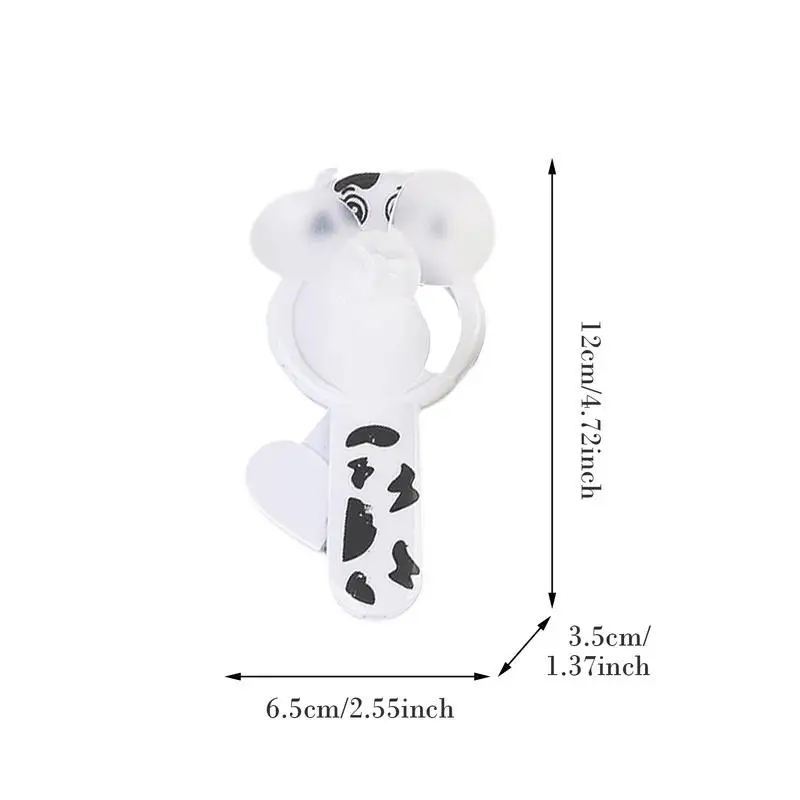Summer Mini Portable Hand Pressure Fan Cartoon Handheld Manual Fan Children Toys for Indoor Outdoor Use