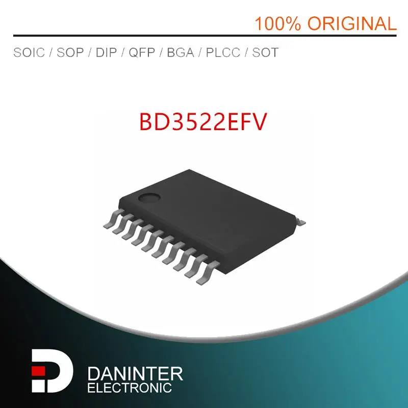 

BD3522 BD3522EFV BD3522EFV-E2 Driver IC HTSSOP20 5PCS/LOT
