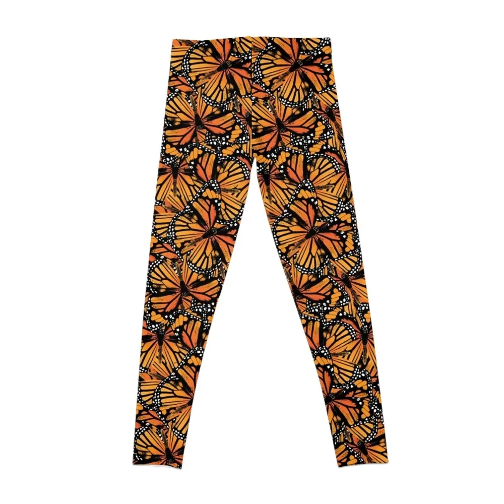 Monarch Butterflies | Vintage Butterflies | Butterfly Patterns | Leggings Sports female Clothing fitness Womens Leggings