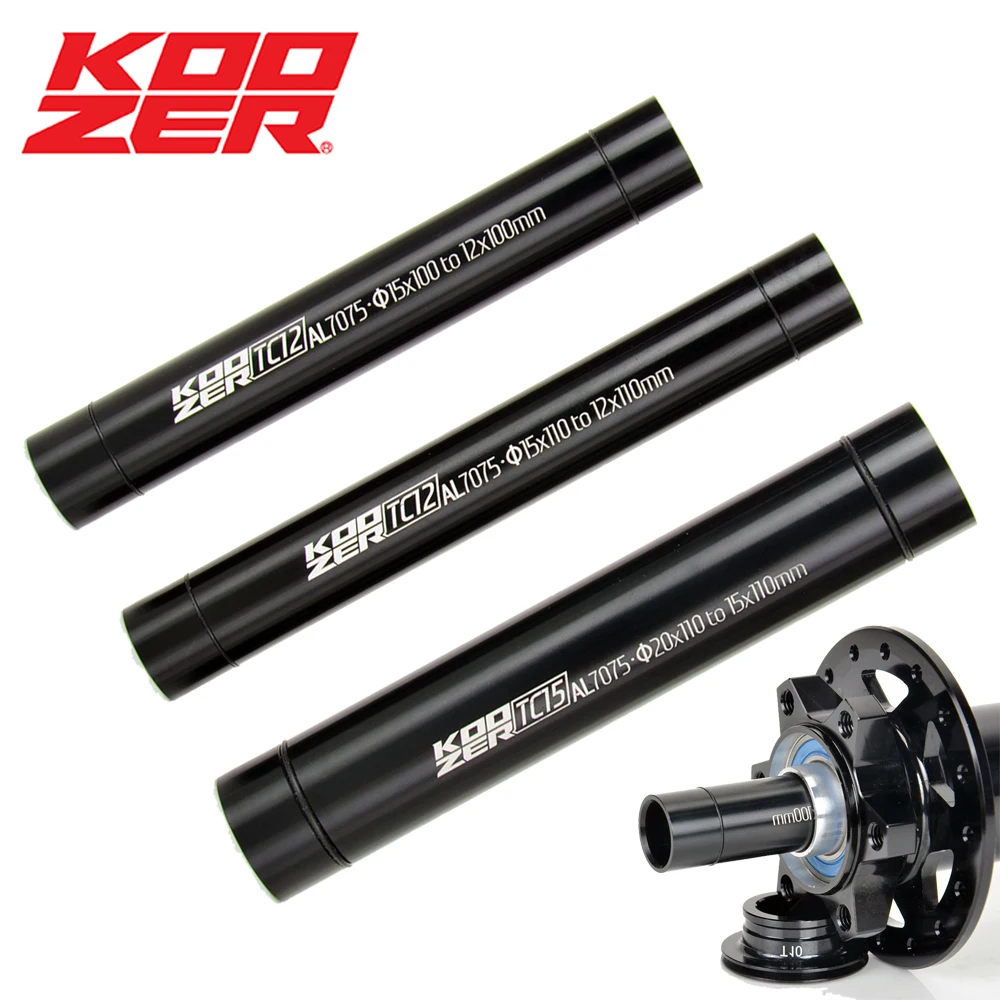 Koozer Front MTB Bicycle Hub 15x100 to 12x100 Adapter Converter
