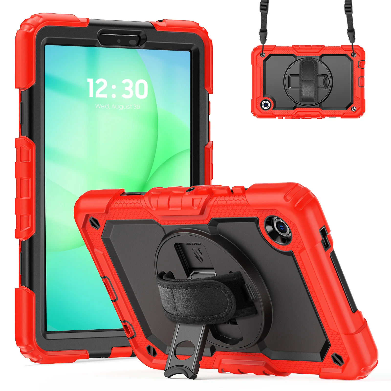 Heavy Duty 360 Rotatable Stand Armor Case with Screen Protector