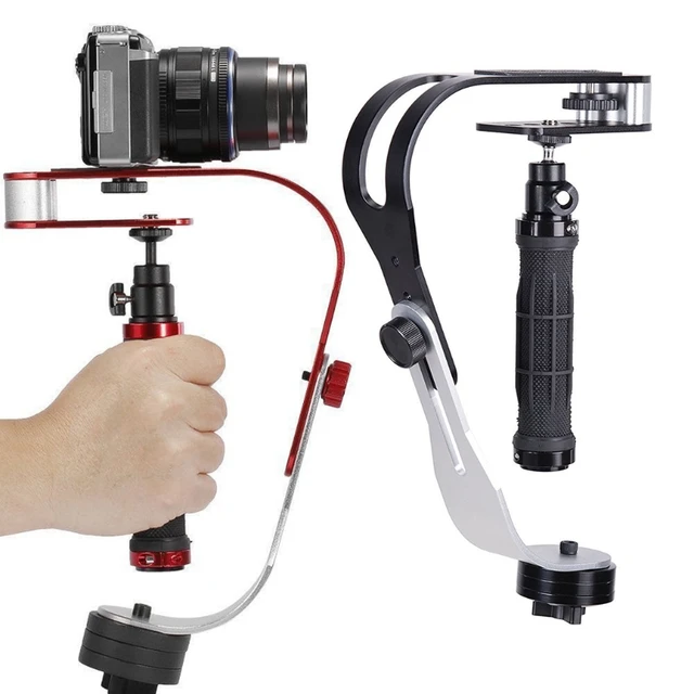 Red Accent SLR Camera Tripod