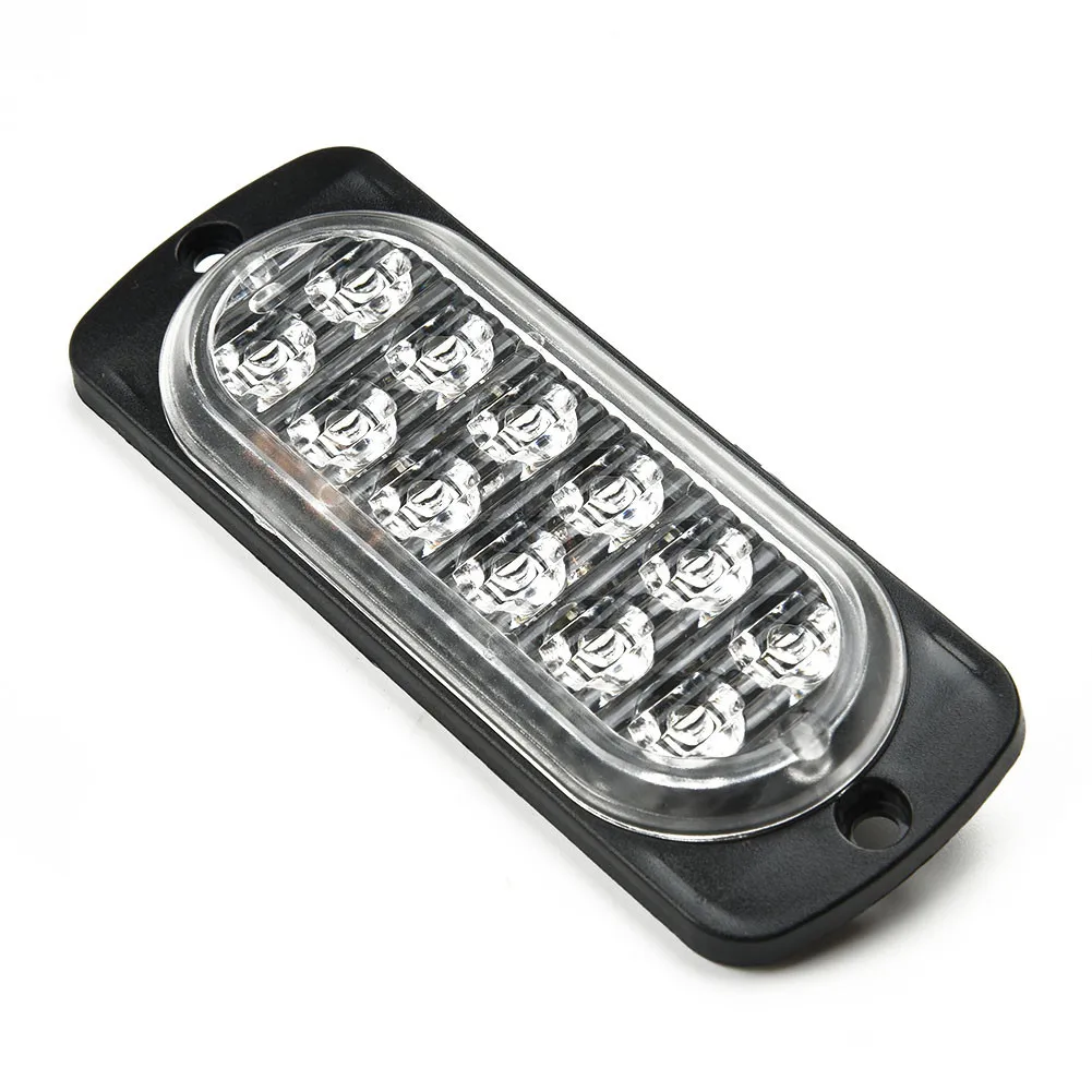 

Universal 12LED 12V~24V 36W Off-road Car Trailer Trucks Safety Urgent Working Fog Red Light Lamp Urgent Light Car Lights