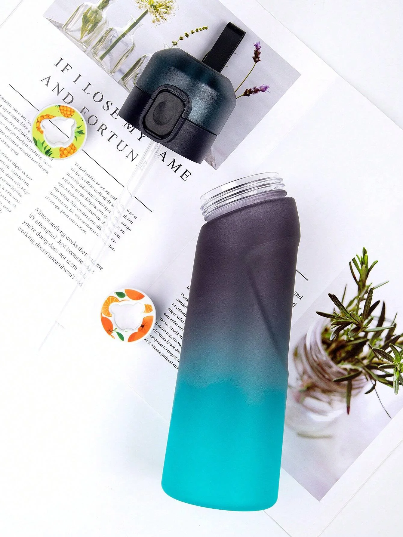 1pc 650ML Flavored Water Bottle 2