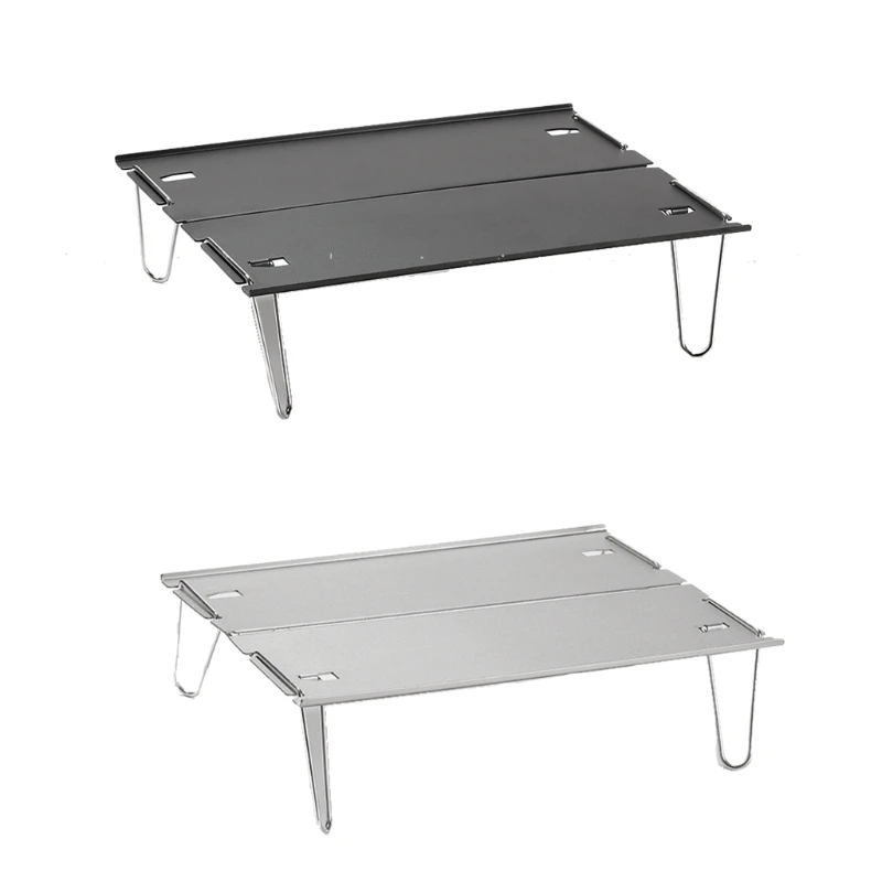 

25UC Открытый мини-складной алюминиевый походный столик с сумкой для переноски Портативный ультра-легкий складной стол для и