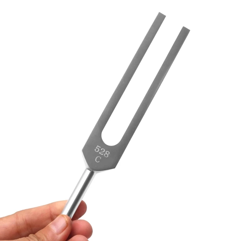 Tuning Fork 174 Hz Weight Aluminum Nerve/Sensory with Silicone Hammer Musical Instrument Non-Magnetic For DNA Repair