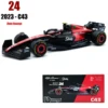 Bburago 1:43 2023 Alfa Romeo C43 F1 Formula Car Die Cast Vehicles Collectible Model Racing Toys 1