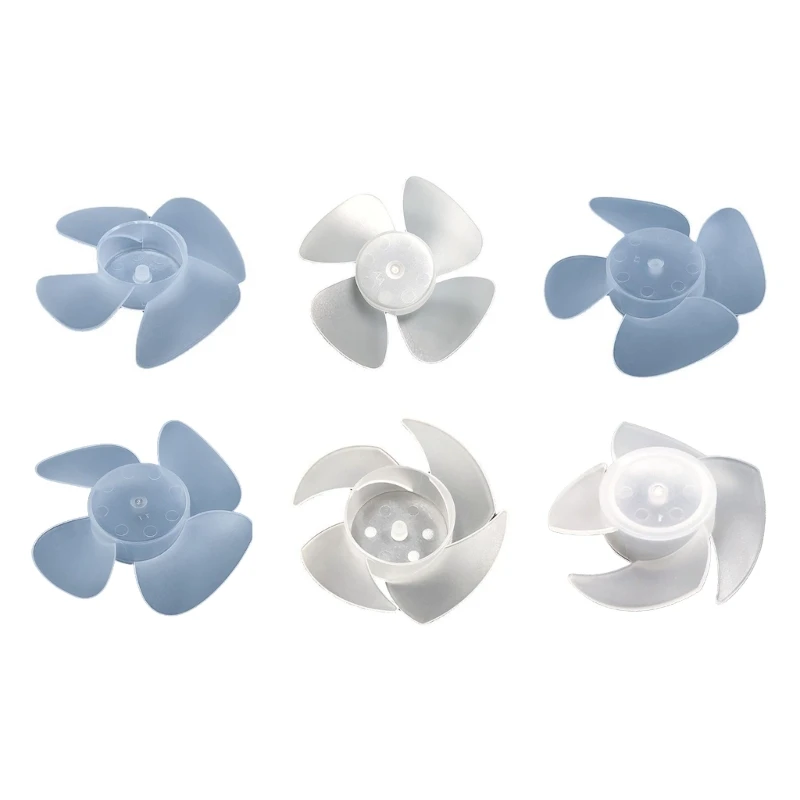 100pcs plastic transfer essential oil resin droppers disposable jewelry tools dropship Household Plastic Fan Transparent Four Leaves for Standing Fan 4 Leaves Dropship