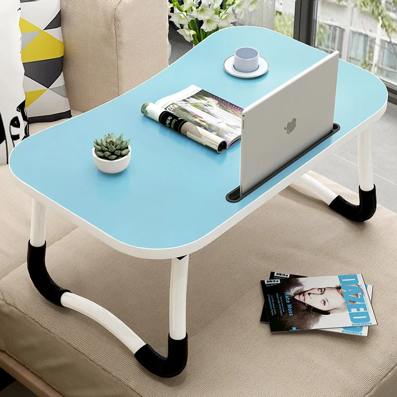 Modern Simple and Portable Folding Bed Computer Desk Folding Laptop Table Bed Lazy Desk Study Table