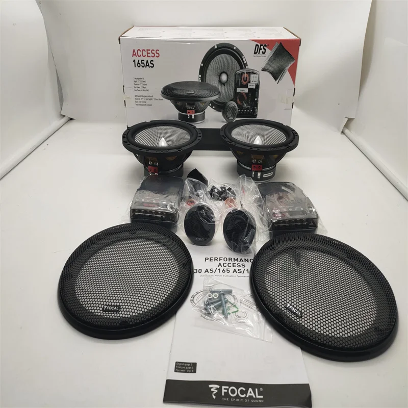1 Sets Focal Access 165AS Max 120W 2Way Separated Kits Performance Component Car Speaker Hi Quality Made In France