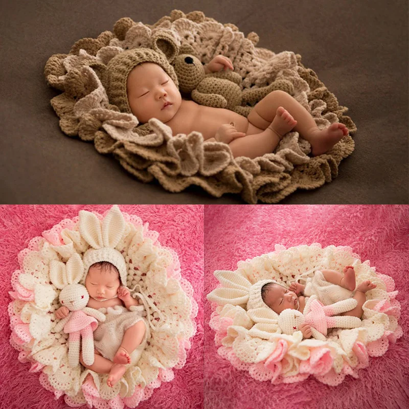 

Newborn Photography Clothing Full Moon Baby Hundred Day Photography Studio Theme Photography Clothing Auxiliary Prop Blanket