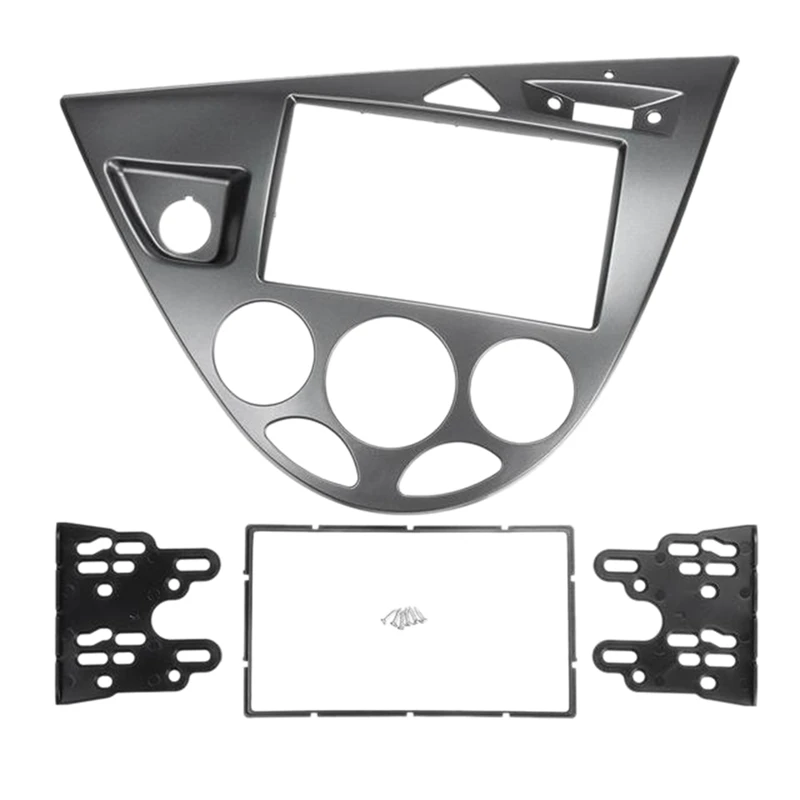 

2 Din Car Radio Fascia for Ford Fiesta 1995-2004 car Stereo Panel Dash Mounting Installation Trim Kit Frame Bezel