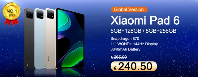 xiaomi pad 6 6gb+128gb グローバル版 （Buy Xiaomi Pad 5 128GB/6GB 