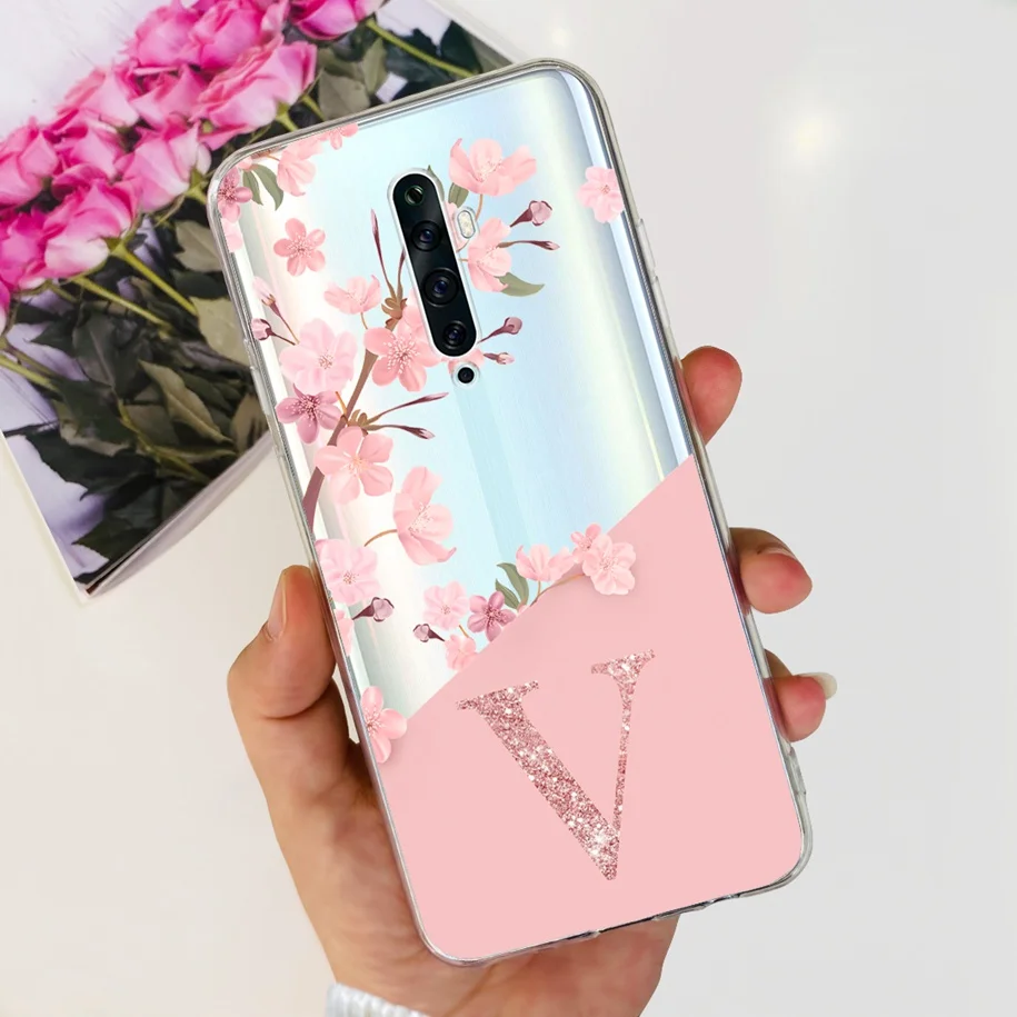 Floral Alphabet Shockproof Case