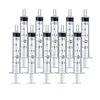 2-20Pcs 1ml-10ml Plastic Reusable Syringe For Measuring Nutrient Hydroponics Kithchen Tool 4