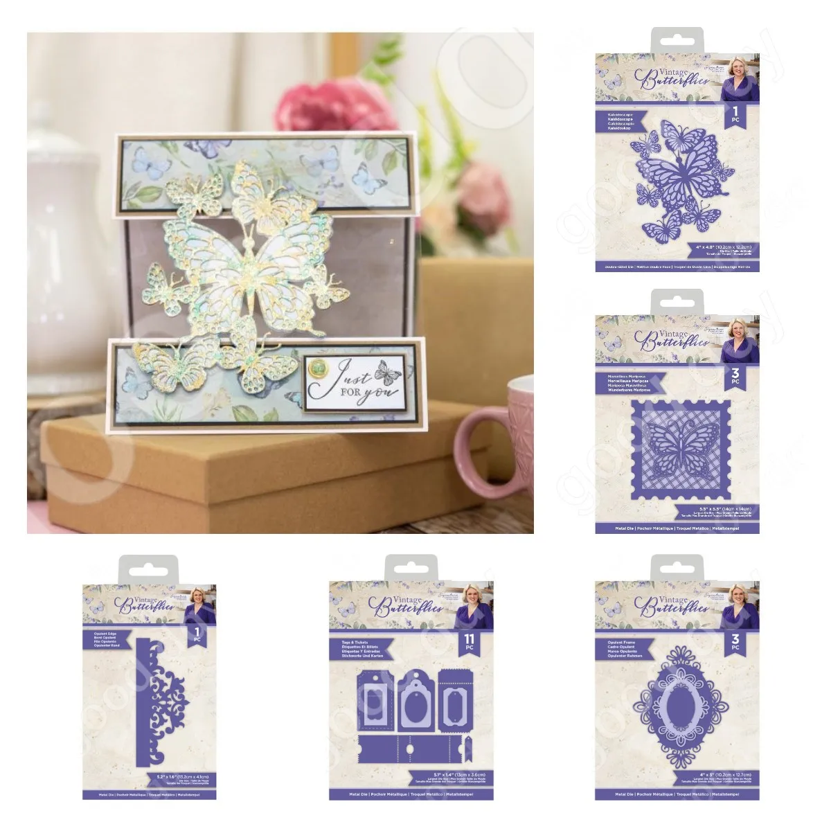 

Arrival 2022 New Opulent Frame Butterfly Metal Cutting Dies Diy Scrapbook Cut Die Craft Knife Blade Punch Decor Embossing Molds