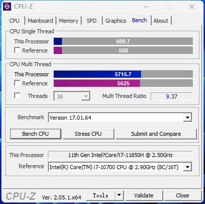 ERYING M-ITX Set di schede madri per desktop fai da te con Kit Core CPU integrato i7 11850H 8 c16t DDR4 B560i Set di assemblaggio per Computer per PC da gioco