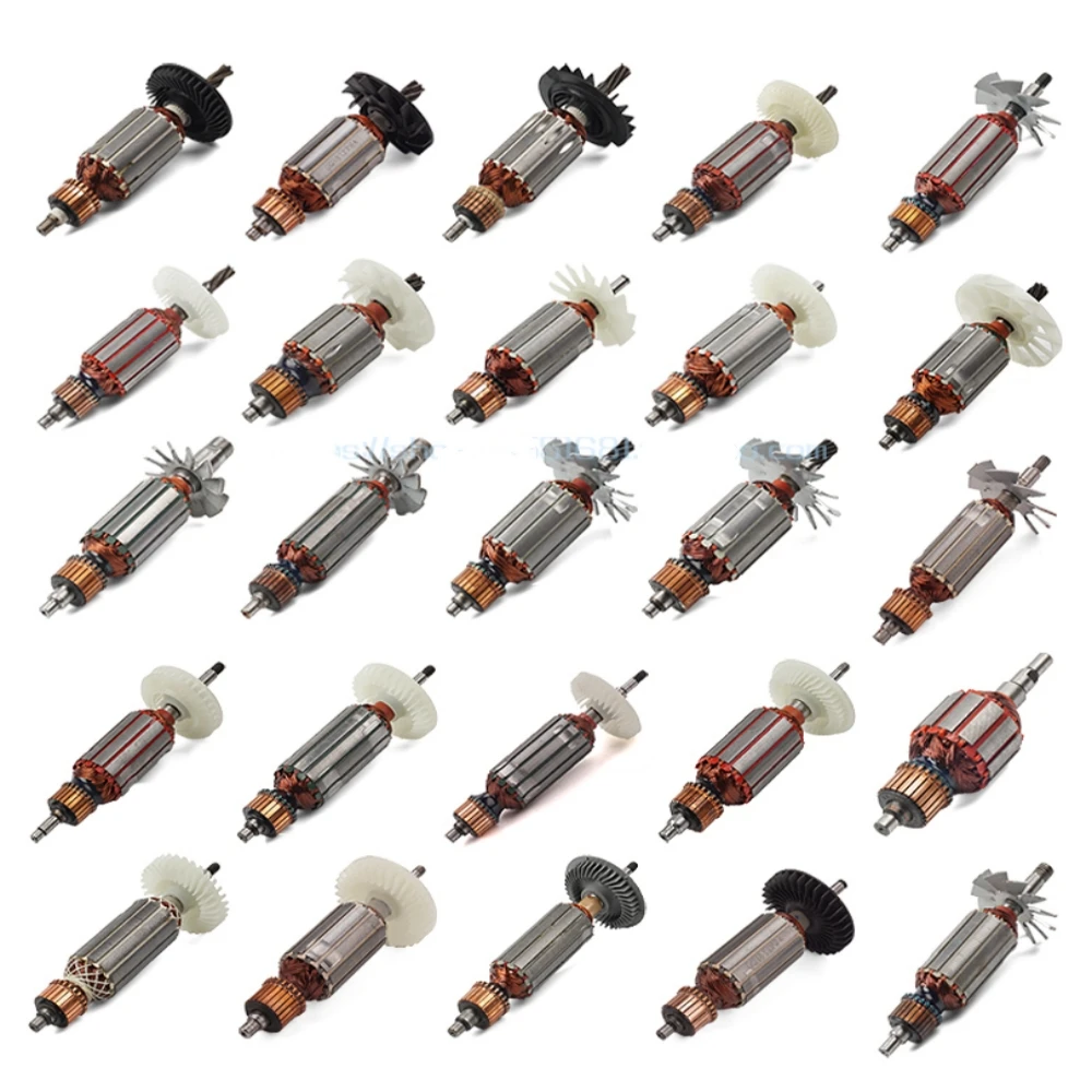 Rotore Motore Parte Harmmer Elettrico Bosch Gbh2-26 Gbh2-24 Gbh2-20 9553 9523Nb 4100Nh C7 F20A N1900B Bosch 6-100 Bosch 7-100