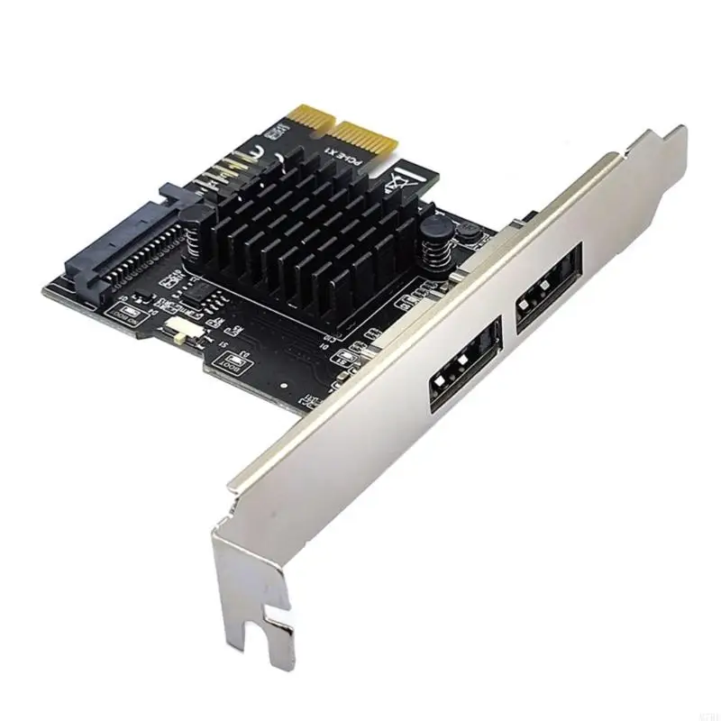 Desktop pci-e to Power eSATA+USB Expansion Card 6G Adapter Card Hard Disk PESATA Compliant with PCI-Express v2.0