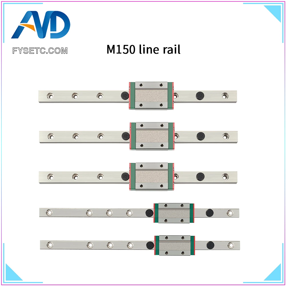 1 Set MGN12 MGN9 Linear guides M150 Linear Rail Slide High Quality 3d Printer Parts for Tiny 3D Printer