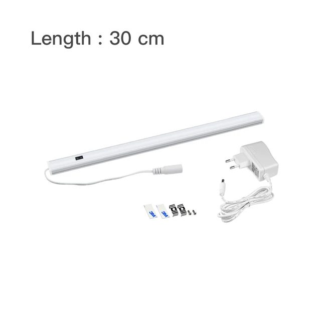 1Pcs USB Powered Smart LED Kitchen Light 30/50cm Hand Sweep Sensor Lamp 5V High Brightness Backlight for Cabinet Wardrobes bright night light Night Lights