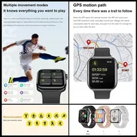 שעון חכם DT 2025 GPS סדרת 10 עבור Apple Watch 10 זיכרון מוזיקה וידאו שיחת Bluetooth עמיד למים NFC Smartwatch עבור Android IOS 4