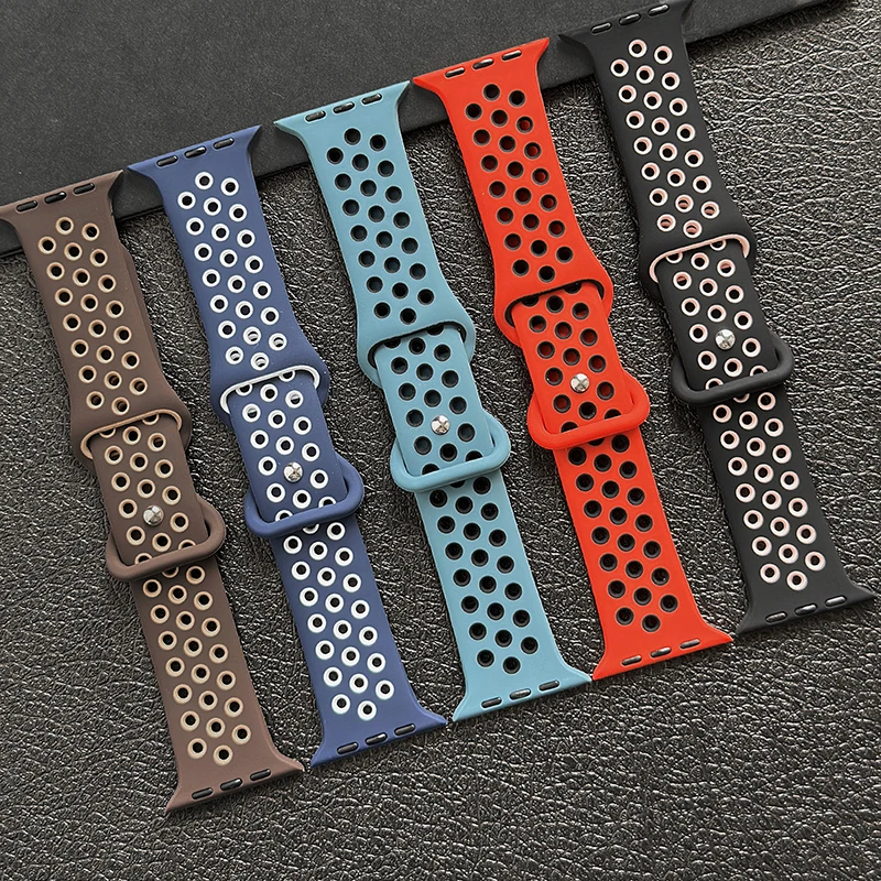 Premium Silicone Sports Watch Strap – Durable Rubber Band for Comfort and Style