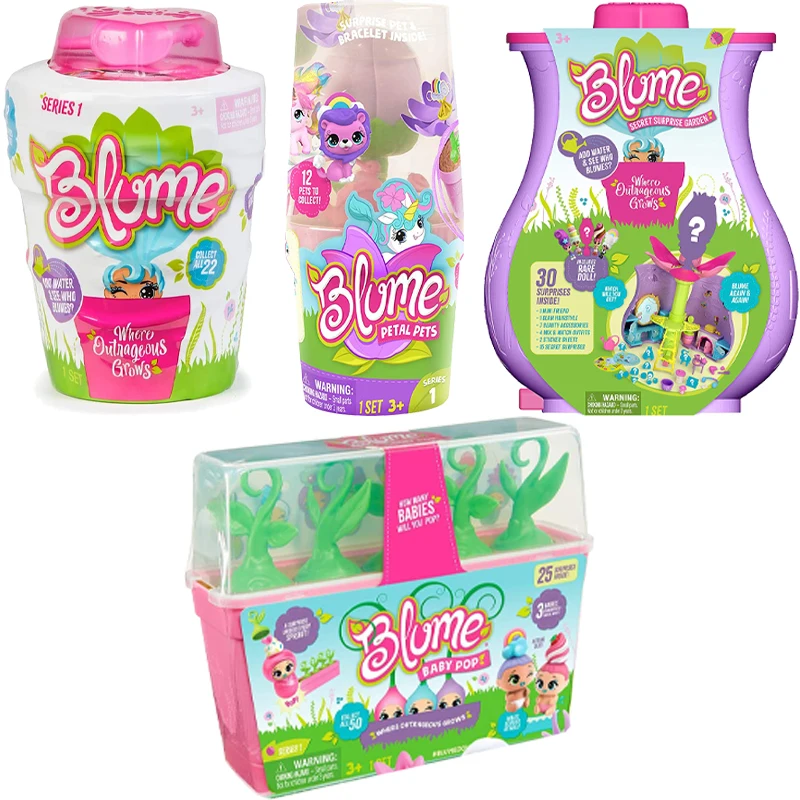Blume Baby Pop Mystery Doll Pack With 25 Surprises inside Gift Playset *UK STOCK 
