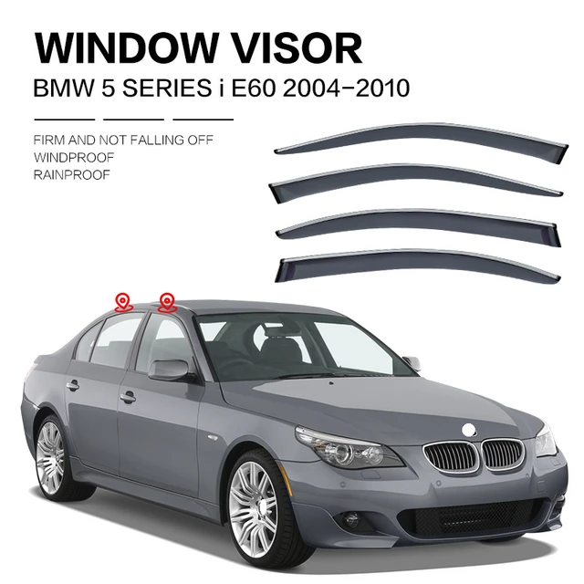 Per BMW serie 5 I E60 2004-2010 accessori visiera per finestra