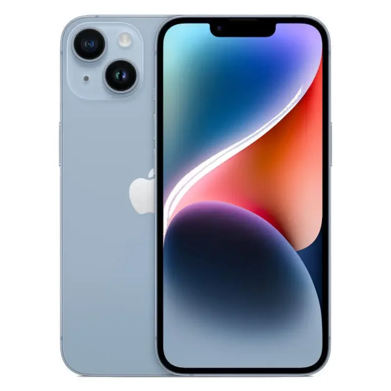 100% Original iPhone 14 Dual eSIM Cellphone 128GB 256GB ROM 6.1" Super Retina OLED Face ID A15 Original 5G Phone US Version
