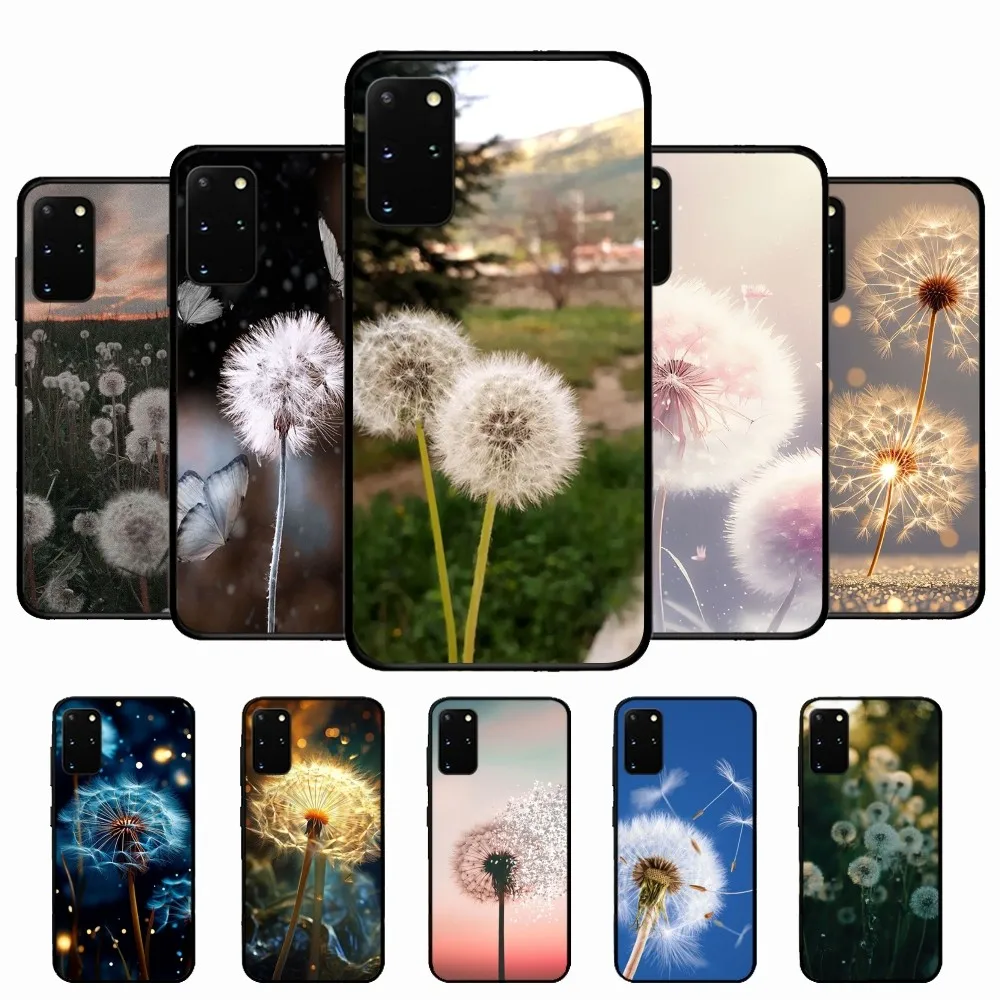 

Dandelion Flowers Phone Case For Samsung S 9 10 20 21 22 23 30 23plus lite Ultra FE S10lite Fundas