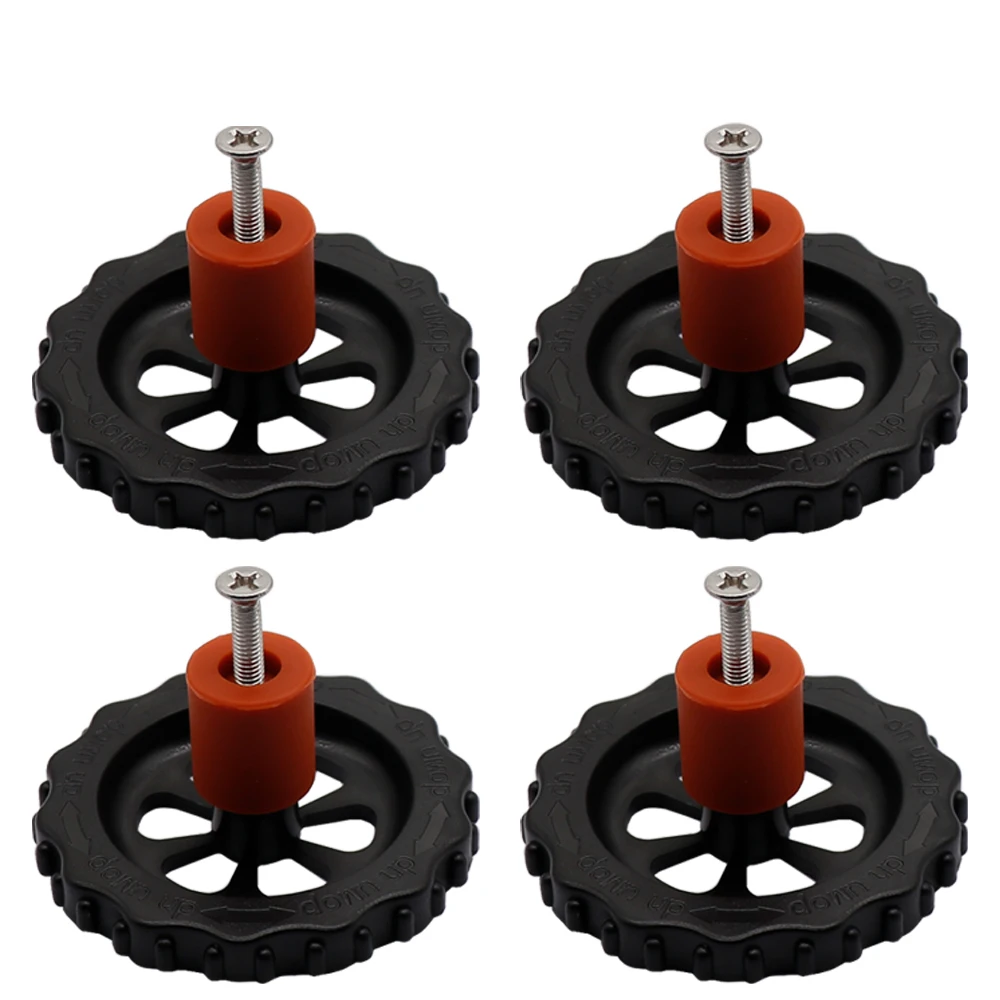 4PCS M4 Screws Nuts Heat Bed Leveling Spring Knob Parts 3D Printers Print Platform Calibration Accessories For Cr10 Ender-3 Um2