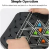 New Multiplayer Game Table Toy Rubber Band Triangle Chain Chess Multiplayer Leisure Geometry Table Game Christmas Gift 6