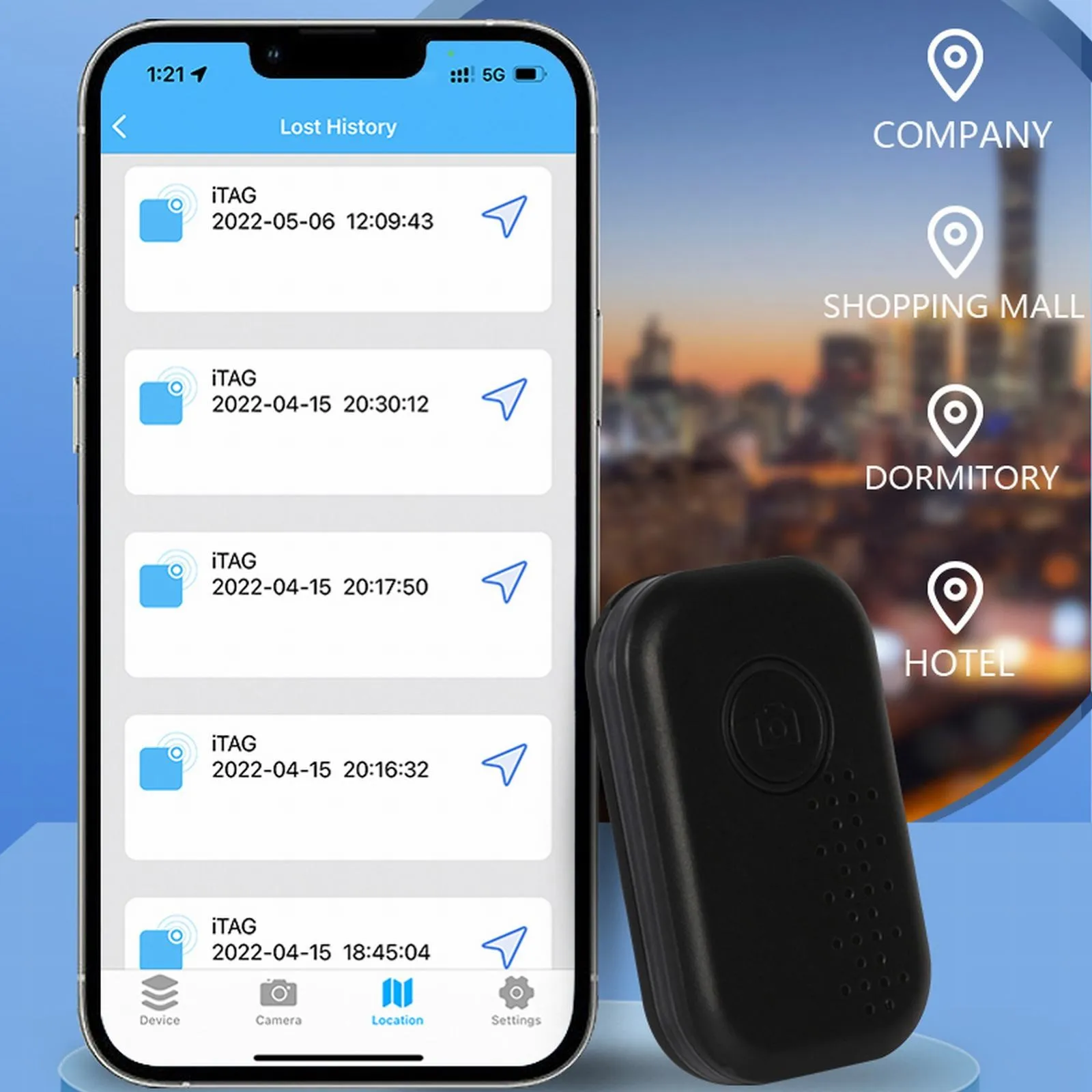 Mini Tracking Device Tracking Air Tag Key Child Finder Pet Tracker Smart Bluetooth 5.0 Tracker Car Pet Vehicle Lost
