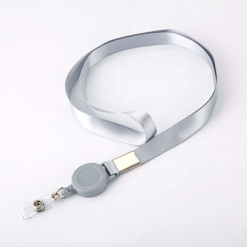 Retractable Lanyard For Work Card Staff Workers Nurse Id Holders Tag Name  Badges Neck Strap Keys Pass Access Bus Card Lanyards - Badge Holder &  Accessories - AliExpress