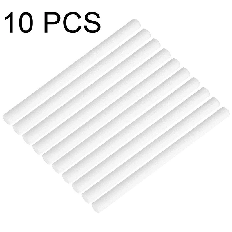 10Pcs Air Humidifier Filters Aroma Diffuser Filters Mist Maker Replace Parts Cotton Swabs Air Humidifiers Spare Filter 8*103mm