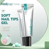 NAILPOP Soft Nail Tips Gel Soak Off Gel Glue Used To Quick Paste Fake Tips and Rhinestones UV Jelly Polish Nail Art Tools 20g 1
