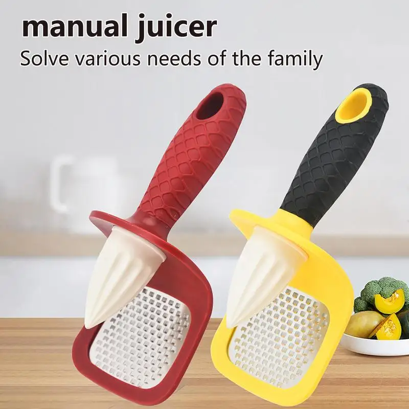 

Hand Juicer Manual Stainless Steel Lemon Press Squeezer 2 In 1 Manual Juicer For Different Fruits Citrus Squeezer Citrus Fruit