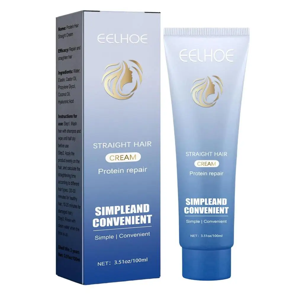 Description Picture 2 of item100ml Protein Hair Straightening Cream Hair Straightening Cream Silk & Gloss Hair Straightening Cream Protein Correction Cream