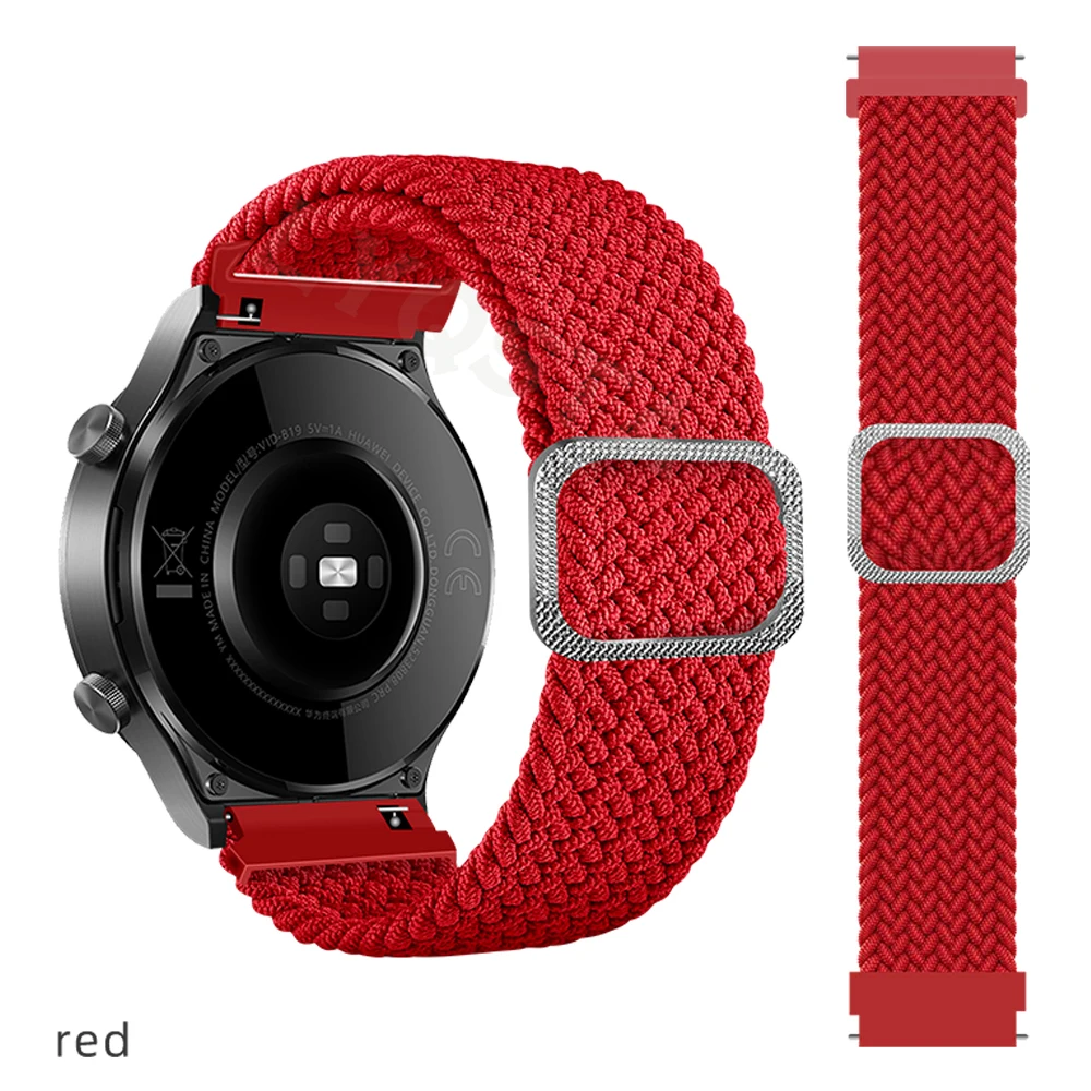 Premium 22mm Nylon Smartwatch Band Bracelet